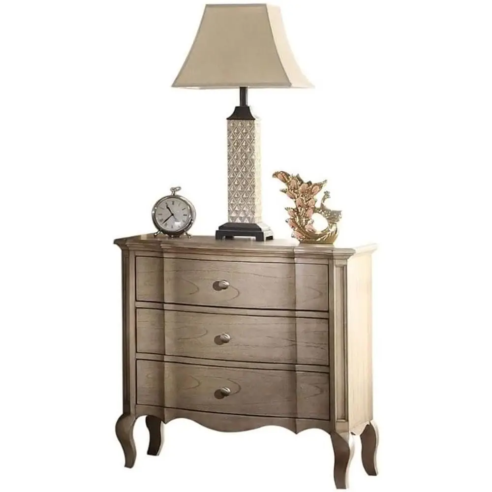 Antique Taupe Finish Nightstand
Antique Taupe Finish Nightstand