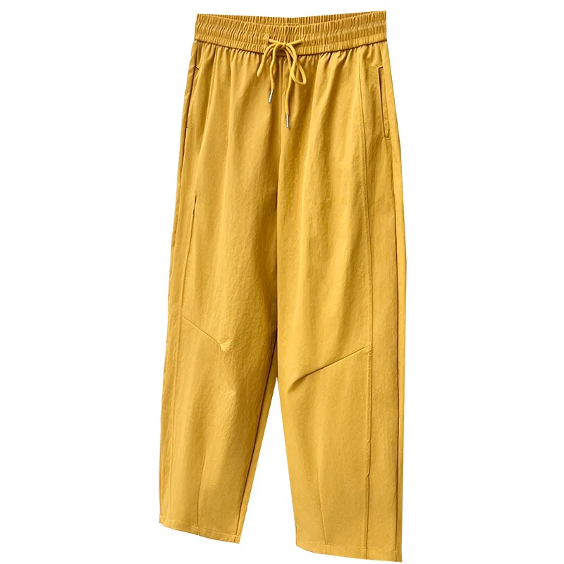 2026 Spring Summer Plus Size Women High Waist Cropped Pants Thin Washed Cotton Slimming Casual Trousers For Curvy Ladies 26027
2026 Spring Summer Plus Size Women High Waist Cropped Pants Thin Washed Cotton Slimming Casual Trousers For Curvy Ladies 26027