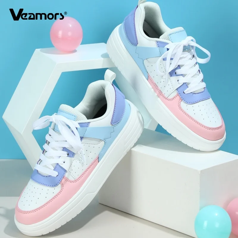 Women's White Shoes Fashion Lace-up Board Shoes Men PU Leather Casual Sports Shoes Tennis Jogging Walking Sneakers
Women's White Shoes Fashion Lace-up Board Shoes Men PU Leather Casual Sports Shoes Tennis Jogging Walking Sneakers