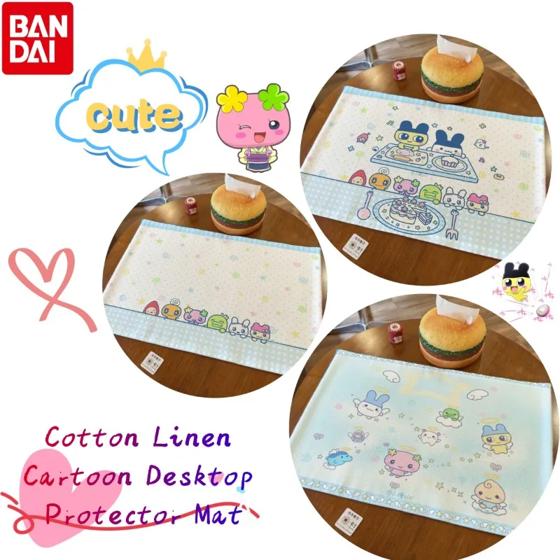 Tamagotchi Japanese Retro Linen Cotton Desk Mat, Waterproof Anti-dirty Table Pad, Ins Style for Dorm & Journal
Tamagotchi Japanese Retro Linen Cotton Desk Mat, Waterproof Anti-dirty Table Pad, Ins Style for Dorm & Journal