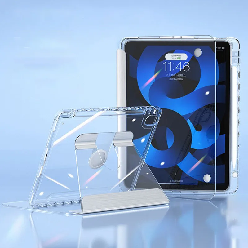 720 ° Rotation ICE Crystal Acrylic Case For iPad Pro 11 2024 5th Air 11 6 5 4 3Pro 2 1 10.2 9.7 Mini 2024 Mini 7 A17 Pro Mini6
720 ° Rotation ICE Crystal Acrylic Case For iPad Pro 11 2024 5th Air 11 6 5 4 3Pro 2 1 10.2 9.7 Mini 2024 Mini 7 A17 Pro Mini6