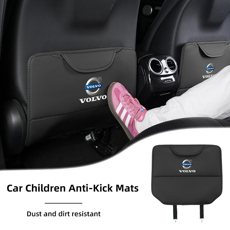 Car Seat Anti-Kick Pad Seatback Storage Protector Cover Sticker For Volvo XC90 XC60 C30 T6 S60 C70 XC40 V40 XC70 V70 V60 V50 S80
Car Seat Anti-Kick Pad Seatback Storage Protector Cover Sticker For Volvo XC90 XC60 C30 T6 S60 C70 XC40 V40 XC70 V70 V60 V50 S80