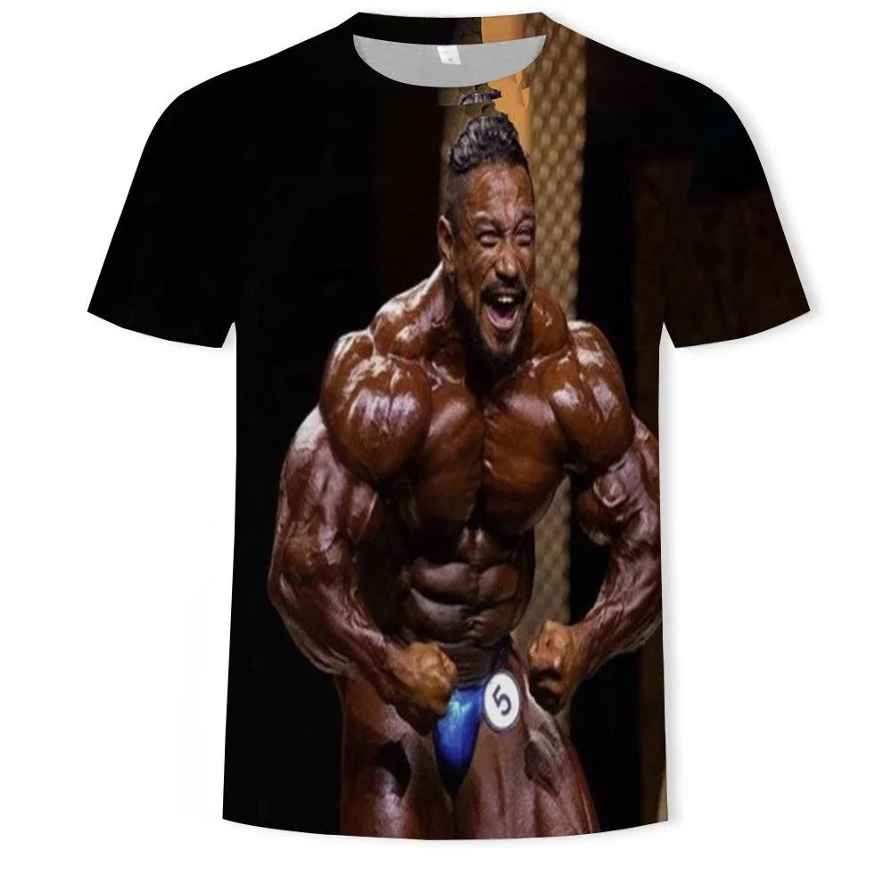 Men's 3D Muscle Printed Short Sleeve Shirt Novelty Simulation Body Shirts Muscular Tough Guy T-Shirt Toned Body Tops
Men's 3D Muscle Printed Short Sleeve Shirt Novelty Simulation Body Shirts Muscular Tough Guy T-Shirt Toned Body Tops