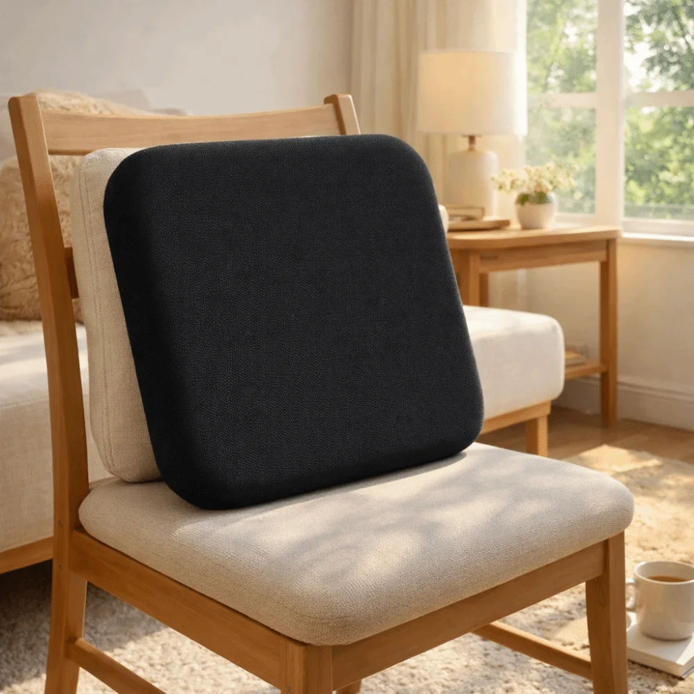 Lumbar Support Slow Rebound Seat Cushion Anti-flattening Design Ultra Soft Sponge Cushion Square-shaped Chair Pad Long Sitting
Lumbar Support Slow Rebound Seat Cushion Anti-flattening Design Ultra Soft Sponge Cushion Square-shaped Chair Pad Long Sitting