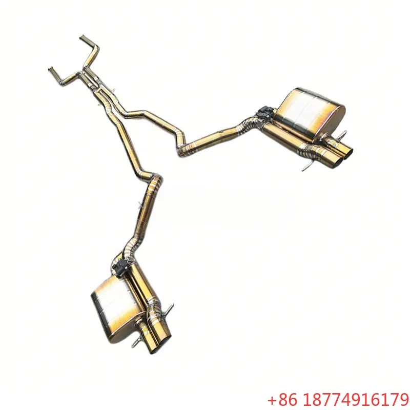 OBM Factory Hot Sale Golden Color Titanium Alloy Exhaust Tip Muffler Valvetronic for W205 C63 C63s 4.0t
OBM Factory Hot Sale Golden Color Titanium Alloy Exhaust Tip Muffler Valvetronic for W205 C63 C63s 4.0t