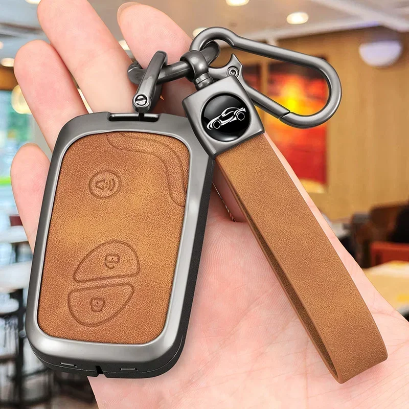 Zinc Alloy 3 Buttons Smart Remote Car Key Cover Case Shell For BYD S6 S7 G3 L3 M6 L6 E6 F0 F3 Keychain Protector Accessories
Zinc Alloy 3 Buttons Smart Remote Car Key Cover Case Shell For BYD S6 S7 G3 L3 M6 L6 E6 F0 F3 Keychain Protector Accessories