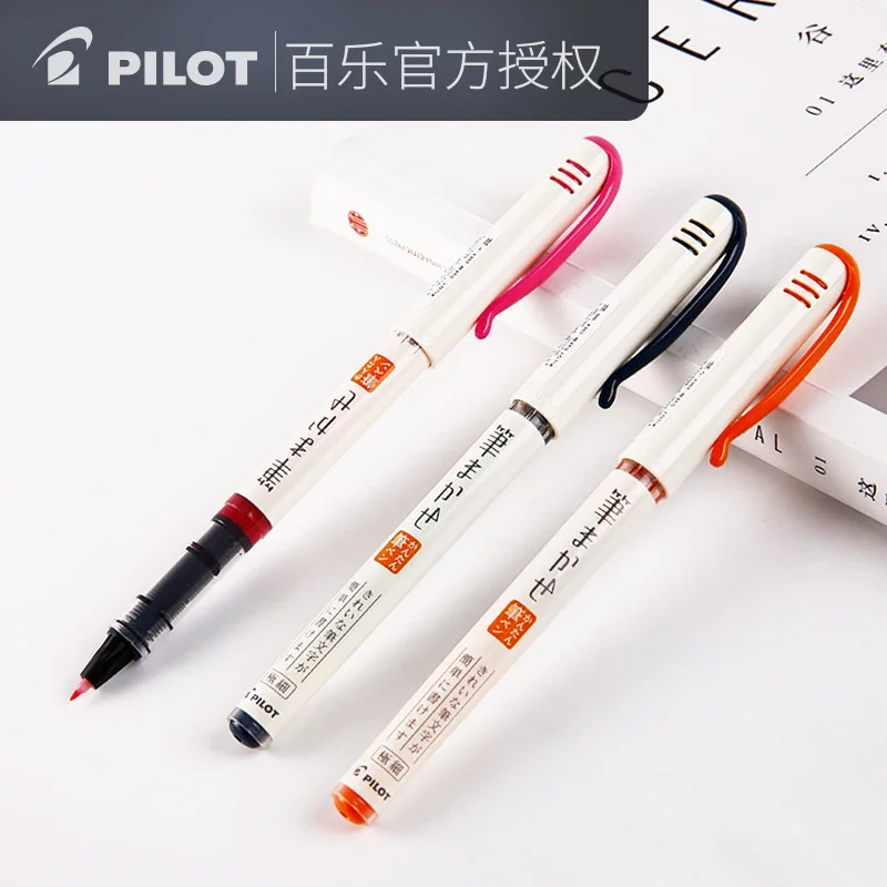 Япония PILOT SVFM-20EF цветная научная мягкая кисть ручная работа каллиграфия мягкая ручка милые стационарные 1 шт. 
Япония PILOT SVFM-20EF цветная научная мягкая кисть ручная работа каллиграфия мягкая ручка милые стационарные 1 шт.