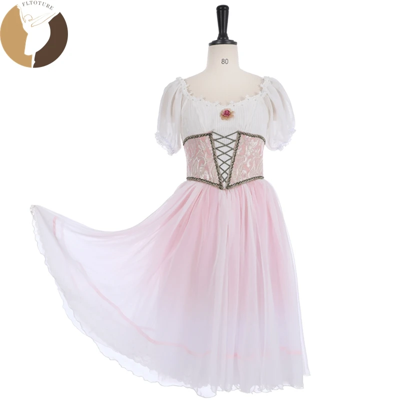 FLTOTURE New Arrival Pink Romantic 4 Layers Soft Tulles Long Skirt Girls Ballet Ballerina La fille mal gardée Stage Costumes 290
FLTOTURE New Arrival Pink Romantic 4 Layers Soft Tulles Long Skirt Girls Ballet Ballerina La fille mal gardée Stage Costumes 290