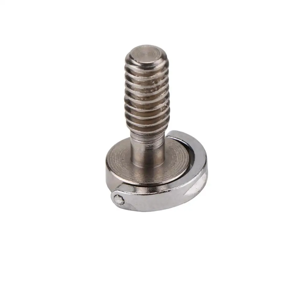 2PCS Camera Screw D-ring Flathead Slot Stainless Steel Tripod Mount Plate Photography Accessories Camera Equipment
2PCS Camera Screw D-ring Flathead Slot Stainless Steel Tripod Mount Plate Photography Accessories Camera Equipment