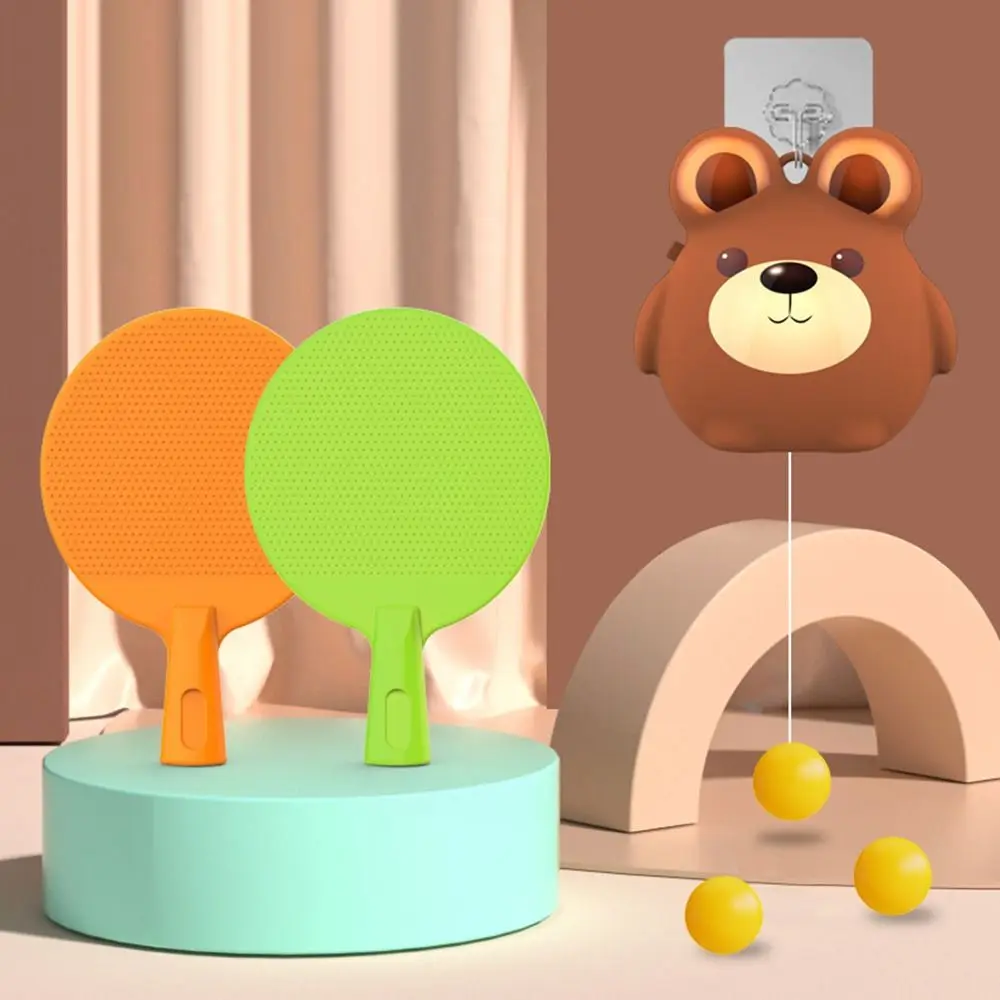 Parent-child Interactive Children's Table Tennis Trainer Hand-eye Coordination Eye exercise Table tennis toy Cartoon
Parent-child Interactive Children's Table Tennis Trainer Hand-eye Coordination Eye exercise Table tennis toy Cartoon