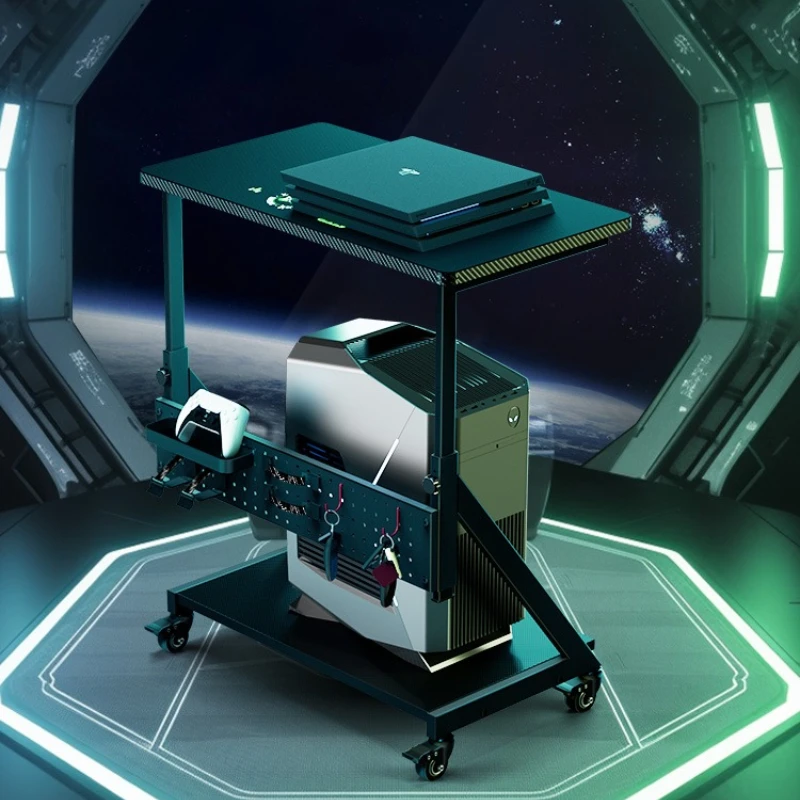 E-sports desktop computer host bracket Full tower mobile host car bracket Adjustable height Multifunctional rack
E-sports desktop computer host bracket Full tower mobile host car bracket Adjustable height Multifunctional rack