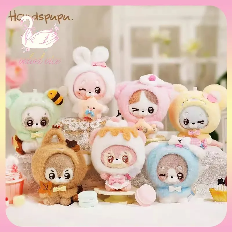 Оригинальная кукла Handspupu Jam Macaron, слепая коробка, плюшевая игрушка, кукла-кошка, кролик, комфортная игрушка для спальни, украшение для девочки, подарок на день рождения 
Оригинальная кукла Handspupu Jam Macaron, слепая коробка, плюшевая игрушка, кукла-кошка, кролик, комфортная игрушка для спальни, украшение для девочки, подарок на день рождения
