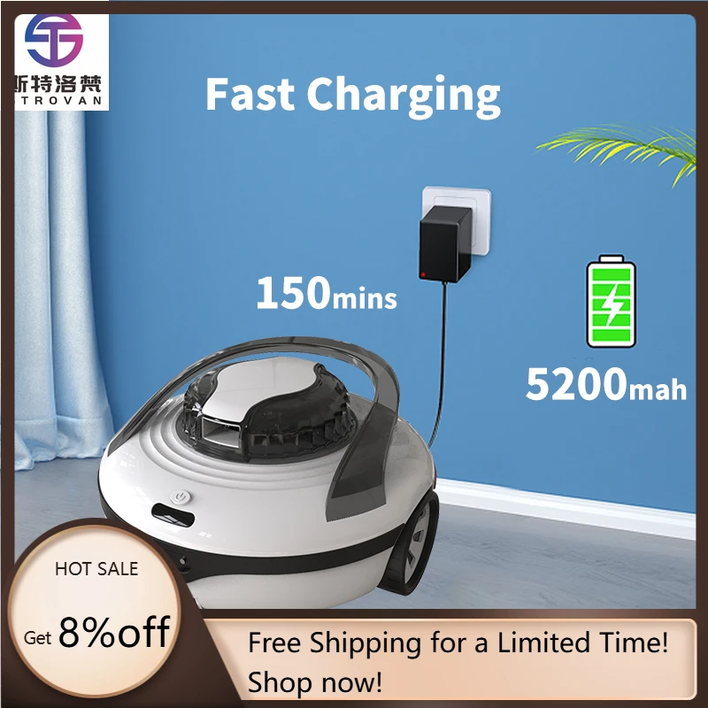 STLF Advanced Intelligence Wireless Cleaning Cordless Vacuum Automatic Pool Swimming Accessory Robotic Cleaner Robot