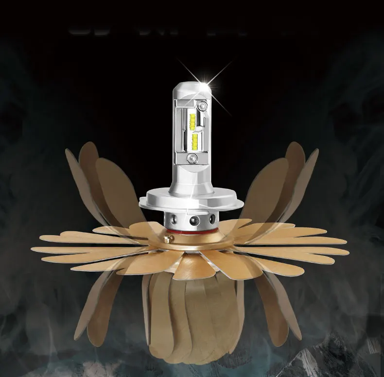 Fanless Car Led Light 100W 12000LM Headlights H4 Led Bulb 12V Auto Lamp 2nd Chip Canbus
Fanless Car Led Light 100W 12000LM Headlights H4 Led Bulb 12V Auto Lamp 2nd Chip Canbus