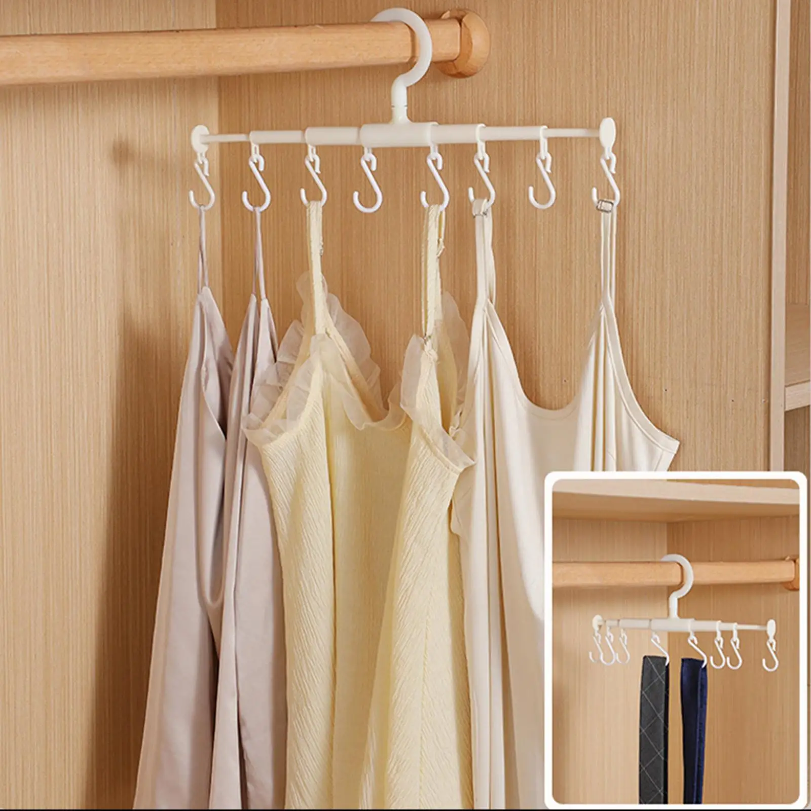 4Pcs Belt Hanger Organizer Space Saving Hanger Multifunctional Bra Hanger Tank Hanger for Underwears Towels Tie Hats Home
4Pcs Belt Hanger Organizer Space Saving Hanger Multifunctional Bra Hanger Tank Hanger for Underwears Towels Tie Hats Home