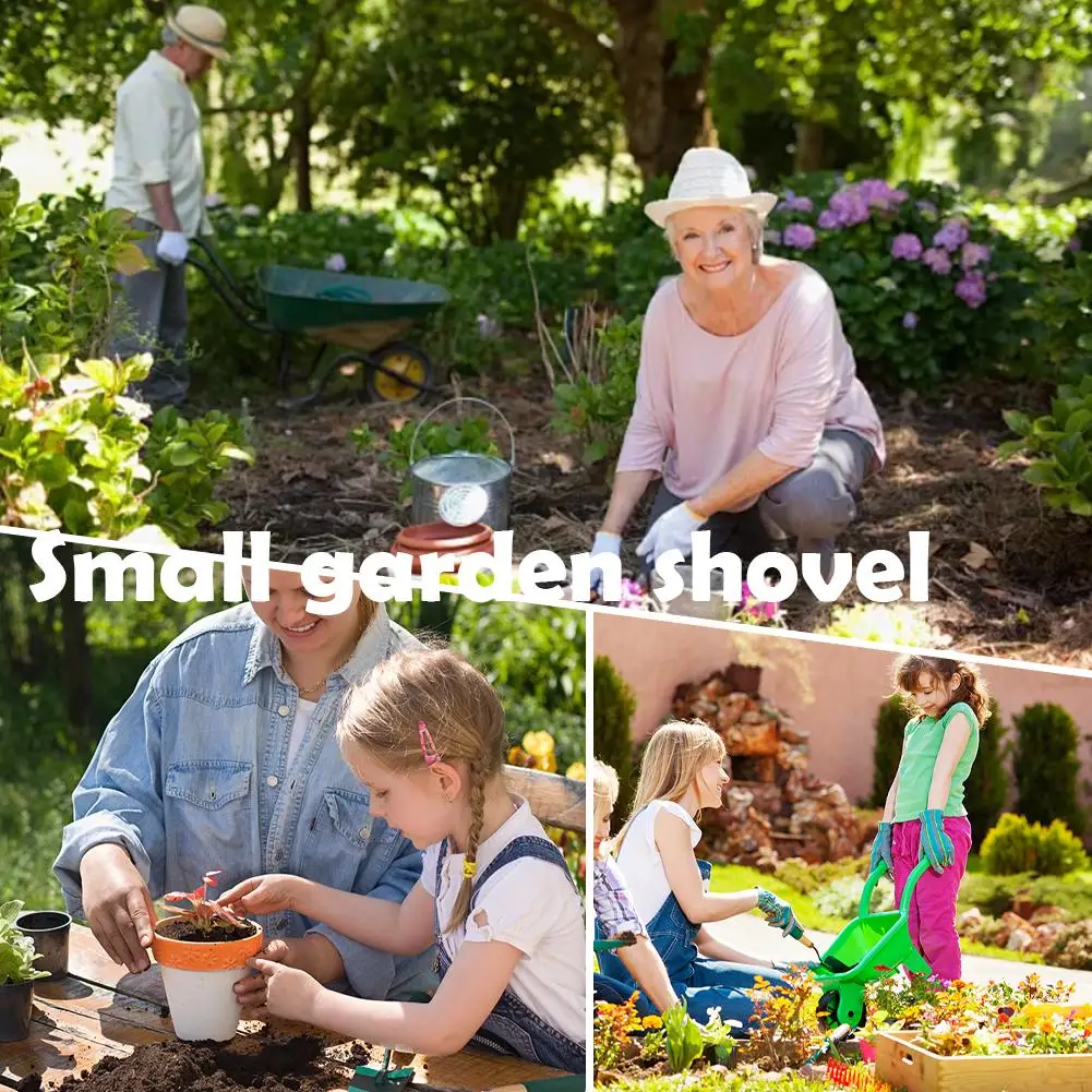 Stainless Steel Garden Shovel Gardening Tools Household Spatula Funny Children Shovel Flowers Mini Vegetables Growing Plant M2F8
Stainless Steel Garden Shovel Gardening Tools Household Spatula Funny Children Shovel Flowers Mini Vegetables Growing Plant M2F8