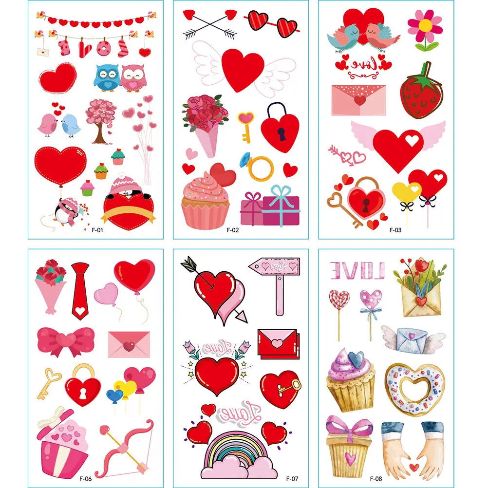 25pcs Sticker Lovely Fashion Valentine Sticker Heart Body Art Decals Temporary Tattoo Removable Safe Skin Stickers
25pcs Sticker Lovely Fashion Valentine Sticker Heart Body Art Decals Temporary Tattoo Removable Safe Skin Stickers