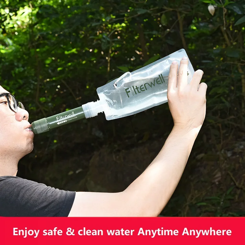 Water Filter Camping Equipment, Purifier Portable Bag Drinking Set, Tourism, Outdoor Rescue, Emergency Survival Hiking Supplies
Water Filter Camping Equipment, Purifier Portable Bag Drinking Set, Tourism, Outdoor Rescue, Emergency Survival Hiking Supplies