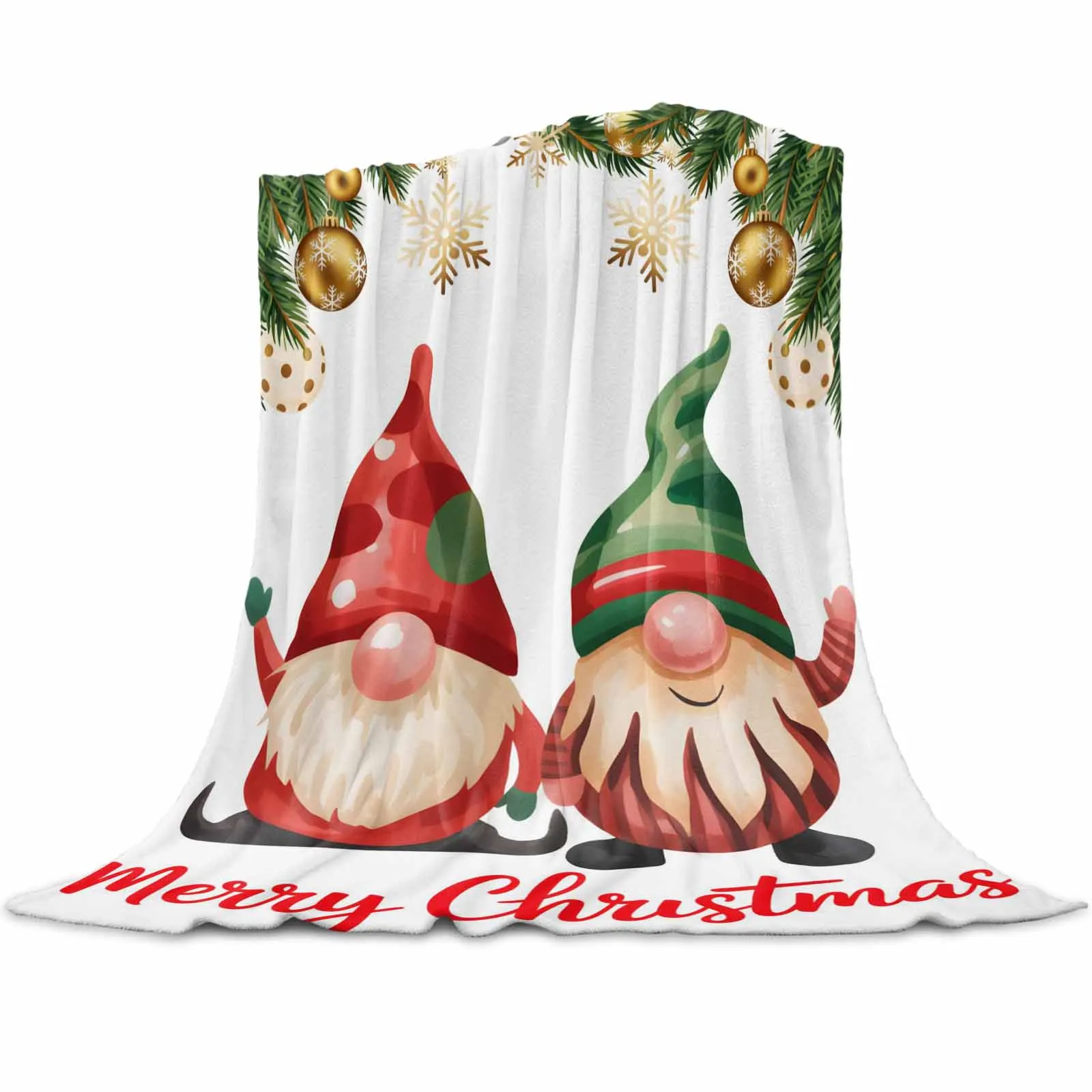 Рождественские одеяла с цветными шариками в виде гнома для дивана-кровати, зимние мягкие плюшевые теплые семейные друзья, праздничные подарки
Рождественские одеяла с цветными шариками в виде гнома для дивана-кровати, зимние мягкие плюшевые теплые семейные друзья, праздничные подарки
