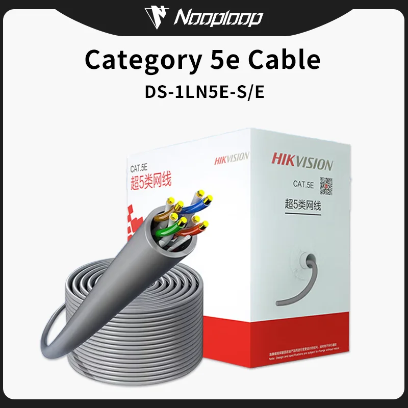 DS-1LN5E-S/E Hikvision engineering-grade Cat5e oxygen-free copper unshielded network cable, 305 meters
DS-1LN5E-S/E Hikvision engineering-grade Cat5e oxygen-free copper unshielded network cable, 305 meters