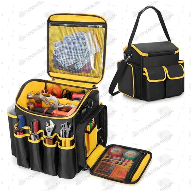 1Pc Electrician Kit, 44 Pocket Pro Pack Kit, Pro Pack, Small Rugged Base Heavy Duty Electrician Kit
1Pc Electrician Kit, 44 Pocket Pro Pack Kit, Pro Pack, Small Rugged Base Heavy Duty Electrician Kit