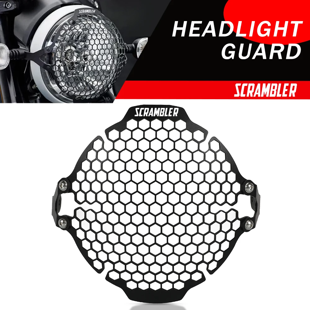 Motorcycle Headlight Guard Grille Head light Lamp Grid Cover For Ducati Scrambler Street Classic (18-20) Scrambler Full Throttle
Motorcycle Headlight Guard Grille Head light Lamp Grid Cover For Ducati Scrambler Street Classic (18-20) Scrambler Full Throttle