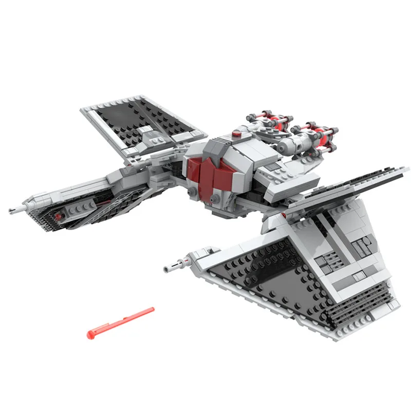 682PCS MOC Space Battle Supremacy Class Starfighter Model Premium Display Assembly Building Blocks DIY Creative Gift Building
682PCS MOC Space Battle Supremacy Class Starfighter Model Premium Display Assembly Building Blocks DIY Creative Gift Building