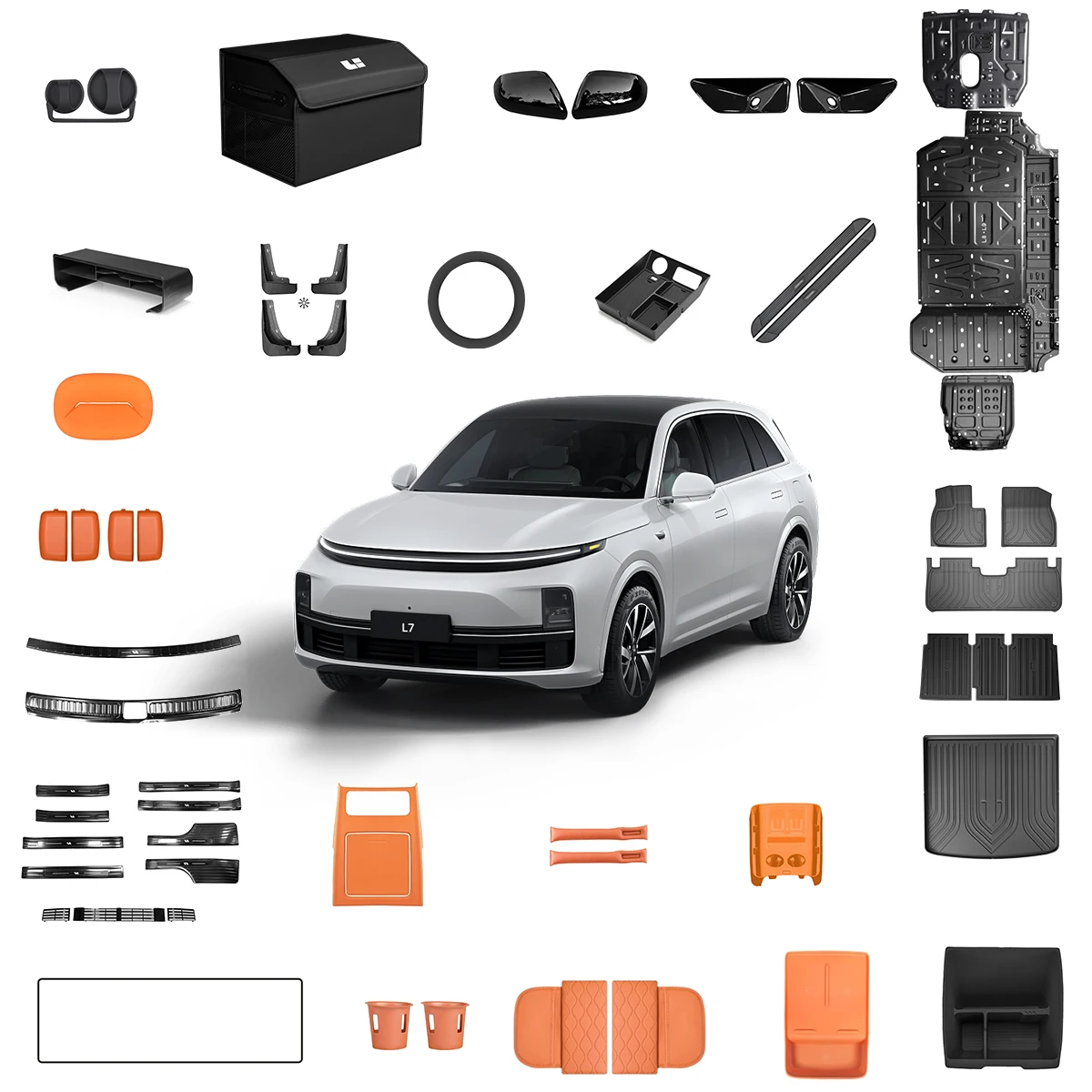 Factory Wholesale Body Kit Practical and Easy to Install Accessories Body Parts for LIXiang L7 Ev Accessorycustom
Factory Wholesale Body Kit Practical and Easy to Install Accessories Body Parts for LIXiang L7 Ev Accessorycustom