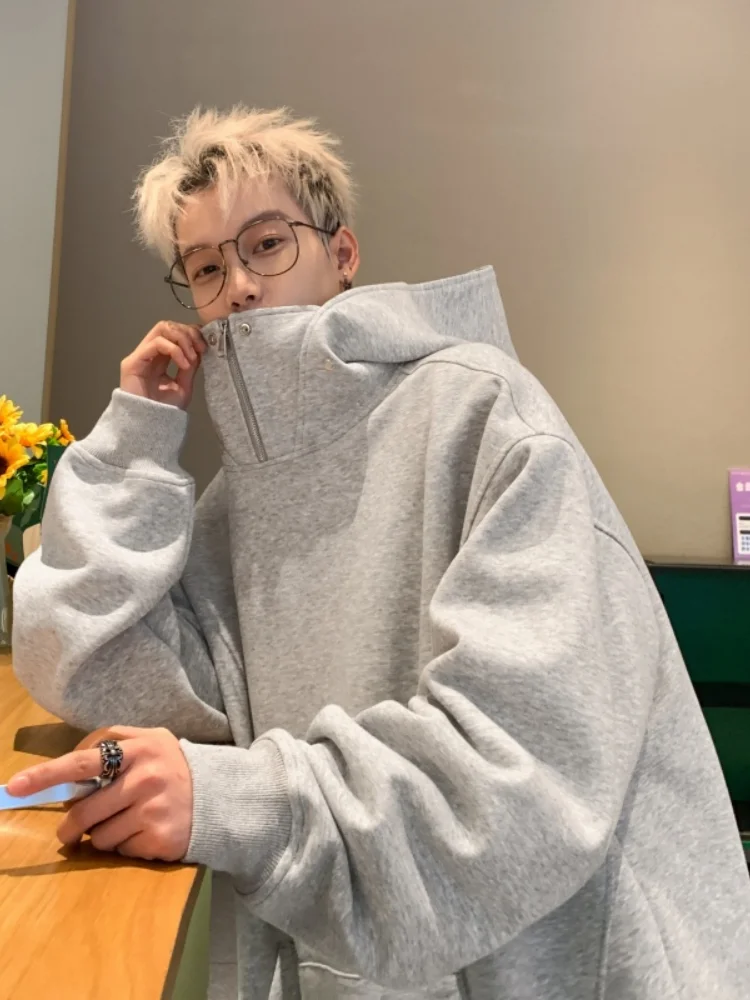 Oversize Men's Hoodie Spring Autumn Loose Fit American Retro Heavyweight Pullover Sweatirt Casual Comfortable Polyester
Oversize Men's Hoodie Spring Autumn Loose Fit American Retro Heavyweight Pullover Sweatirt Casual Comfortable Polyester
