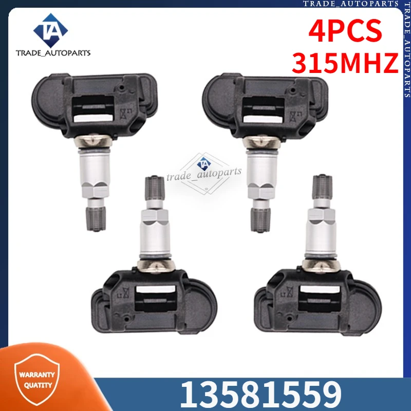 13581559 Tire Sensor 4PCS/Lot For 2014 2015 2016 2017 Chevrolet Caprice TPMS 315MHZ Tyre Pressure Monitor System
13581559 Tire Sensor 4PCS/Lot For 2014 2015 2016 2017 Chevrolet Caprice TPMS 315MHZ Tyre Pressure Monitor System