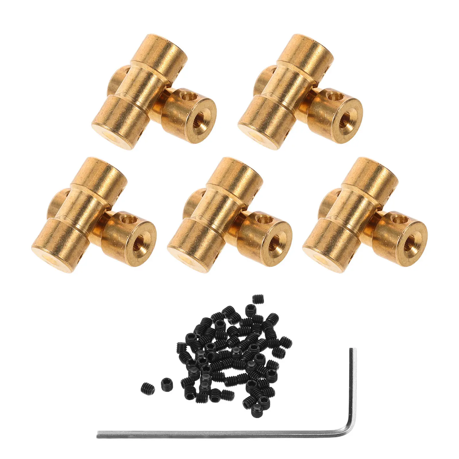 Brass Helical Beam Coupling 4Mm to 6Mm Motor Shaft Connector for 3D Printer DIY Electronics Mechanical
Brass Helical Beam Coupling 4Mm to 6Mm Motor Shaft Connector for 3D Printer DIY Electronics Mechanical