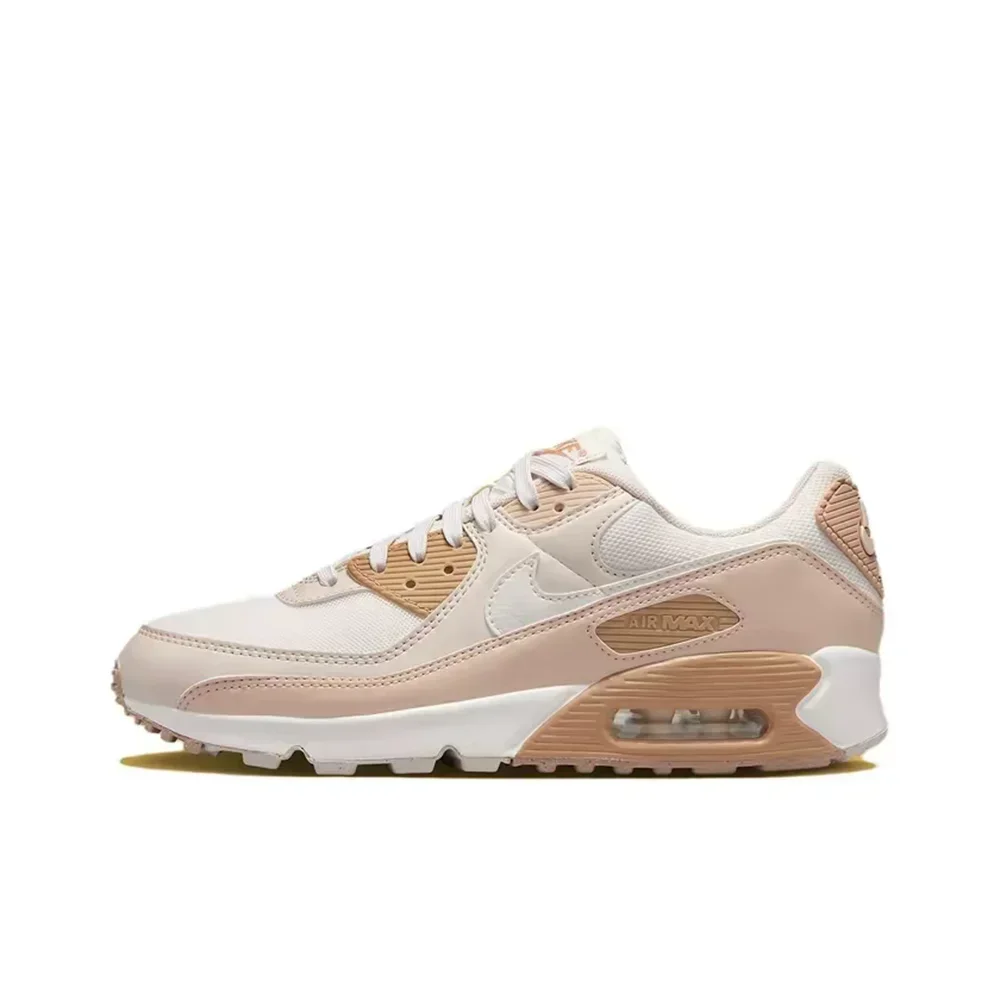 Nike Air Max 90 женские и мужские бежевые коричневые низкие кеды в стиле ретро, нескользящие амортизирующие повседневные кроссовки DH8010-004
Nike Air Max 90 женские и мужские бежевые коричневые низкие кеды в стиле ретро, нескользящие амортизирующие повседневные кроссовки DH8010-004