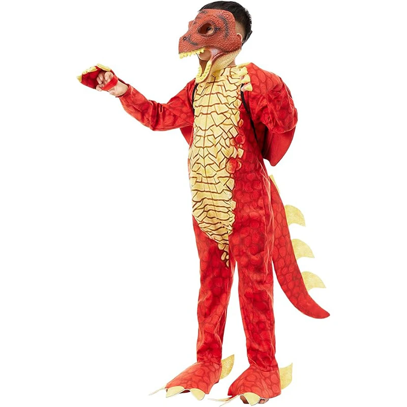Dragon Fire Carnival Halloween Dress Up Jumpsuit With Mask Wing Blue Dragons Costume New Arrival 2026
Dragon Fire Carnival Halloween Dress Up Jumpsuit With Mask Wing Blue Dragons Costume New Arrival 2026