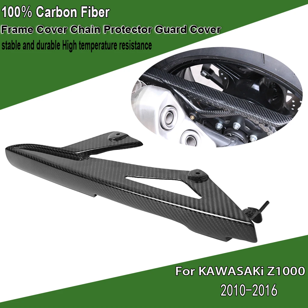 For Kawasaki Z1000 2010-2015 2016 Motorcycle Carbon Fiber Rear Chain Protector Guard Cover Decoration Rear Mud Cover Panel Cowl
For Kawasaki Z1000 2010-2015 2016 Motorcycle Carbon Fiber Rear Chain Protector Guard Cover Decoration Rear Mud Cover Panel Cowl