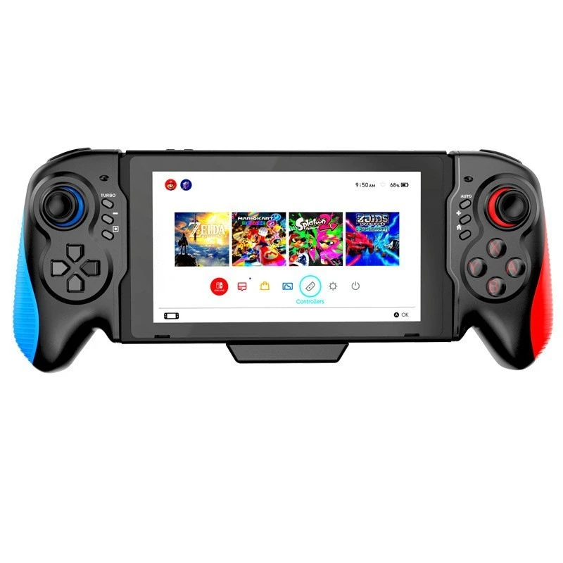 Switch gamepad plug-in handle, with 6-axis somatosensory continuous hair function switch wired handle
Switch gamepad plug-in handle, with 6-axis somatosensory continuous hair function switch wired handle