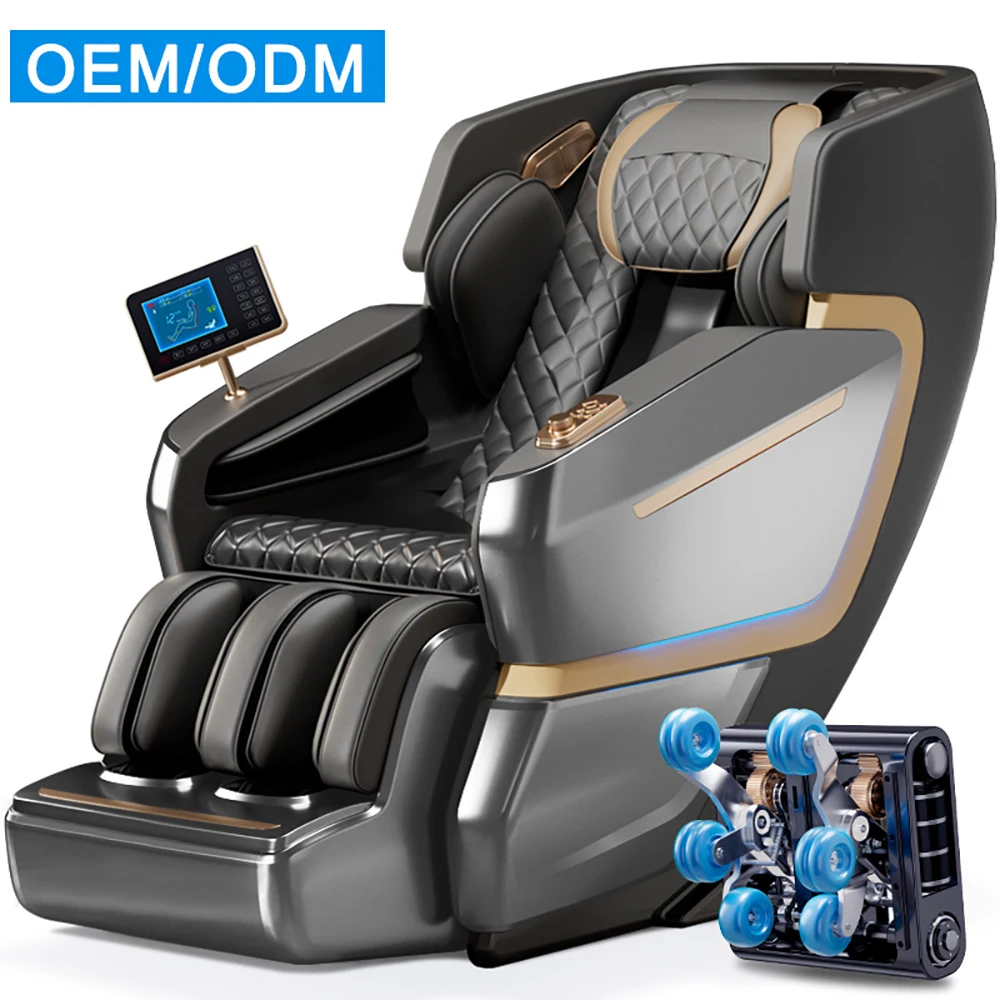 LEERCON Luxury Wholesale 2025 Shiatsu SL Track Zero Gravity Full Body Therapy Foot Spa Electric 3D 4D Massage Chair
LEERCON Luxury Wholesale 2025 Shiatsu SL Track Zero Gravity Full Body Therapy Foot Spa Electric 3D 4D Massage Chair