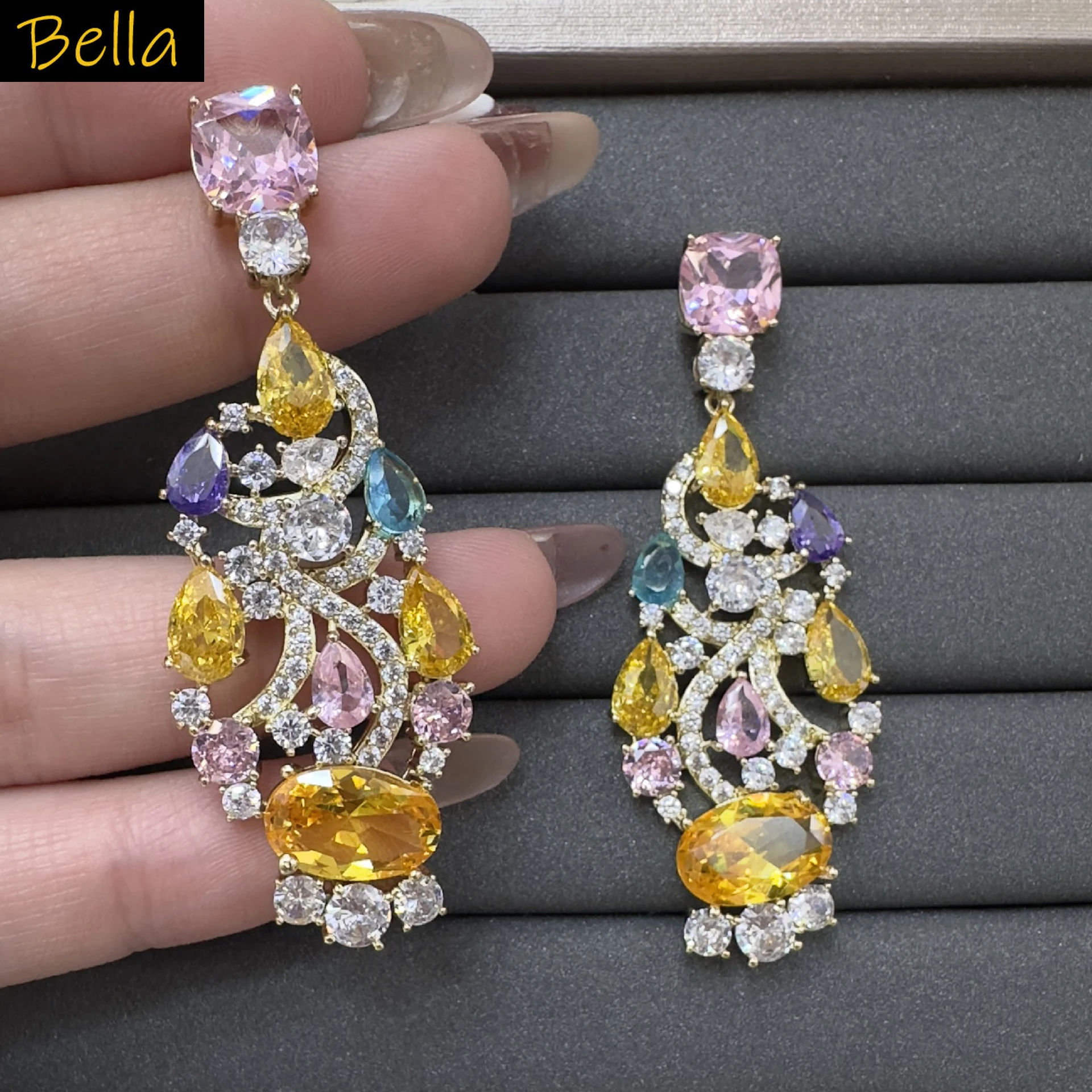zirconia plant floral earrings blue yellow green red dangling earrings for women wedding dinner party luxury jewelry female gift
zirconia plant floral earrings blue yellow green red dangling earrings for women wedding dinner party luxury jewelry female gift