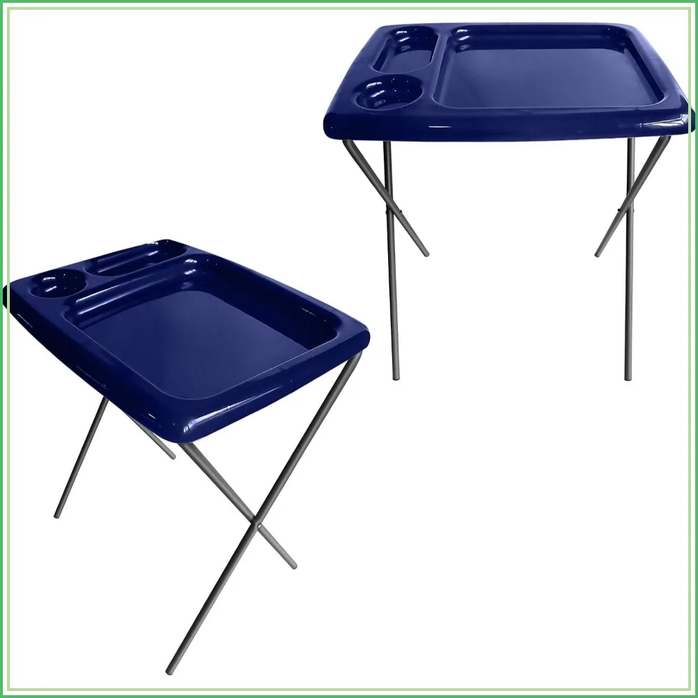 Folding TV Tray Table, Portable, Sturdy, Flag Blue
Folding TV Tray Table, Portable, Sturdy, Flag Blue