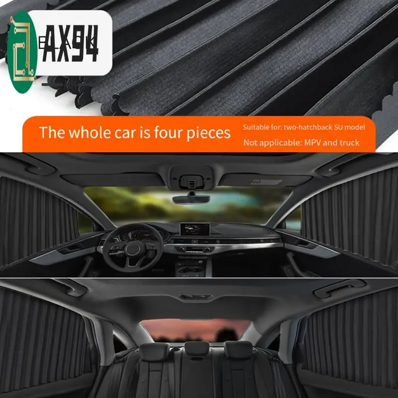 AX94-Car Sunshade Automatic Retractable Magnetic Rail Car Curtains Car Window Sun Protection For Car Curtains
AX94-Car Sunshade Automatic Retractable Magnetic Rail Car Curtains Car Window Sun Protection For Car Curtains