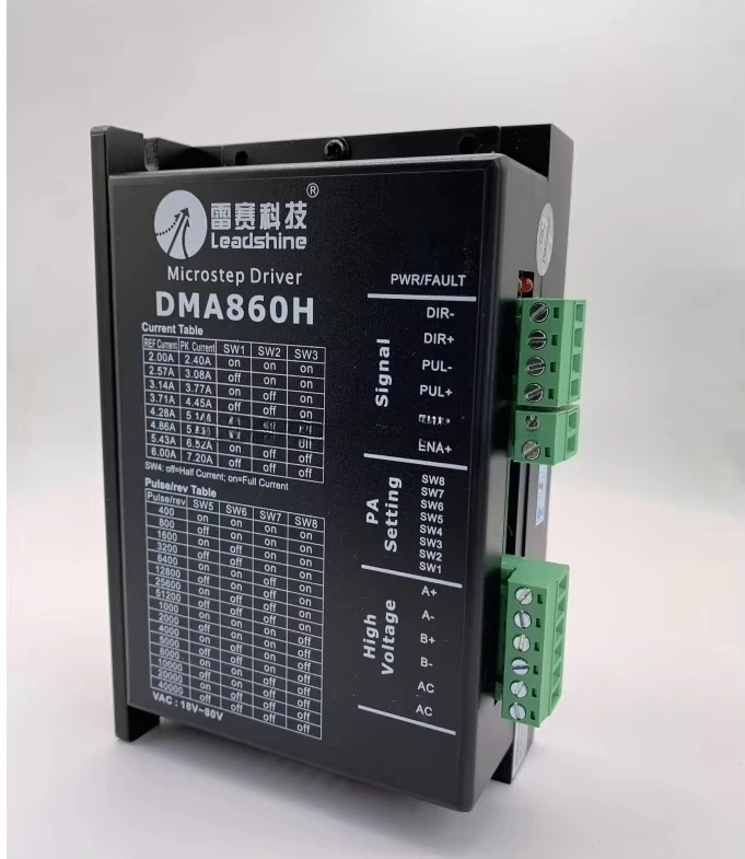 Leadshine Stepper Driver DMA860h For CNC Plasma Cutting Machine
Leadshine Stepper Driver DMA860h For CNC Plasma Cutting Machine