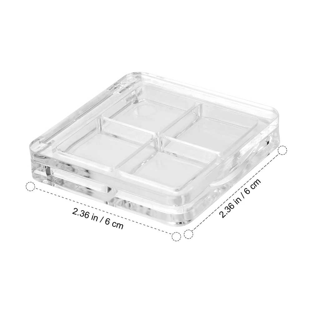 10 Pcs Eye Shadow Box Black Eyeshadow Palette Organizer Separate Make up Empty Makeup Storage Miss Small Container
10 Pcs Eye Shadow Box Black Eyeshadow Palette Organizer Separate Make up Empty Makeup Storage Miss Small Container