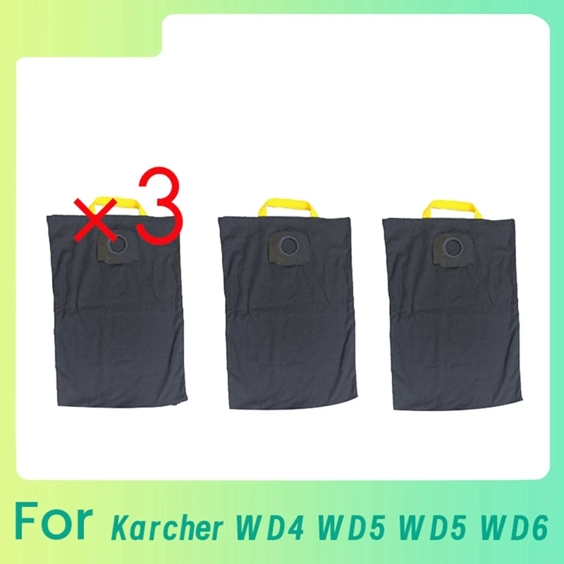 Hot 3 Pcs Parts Cloth Dust Bag Washable Filter Bag For Karcher WD4 WD5 WD6 Vacuum Cleaner Parts
Hot 3 Pcs Parts Cloth Dust Bag Washable Filter Bag For Karcher WD4 WD5 WD6 Vacuum Cleaner Parts