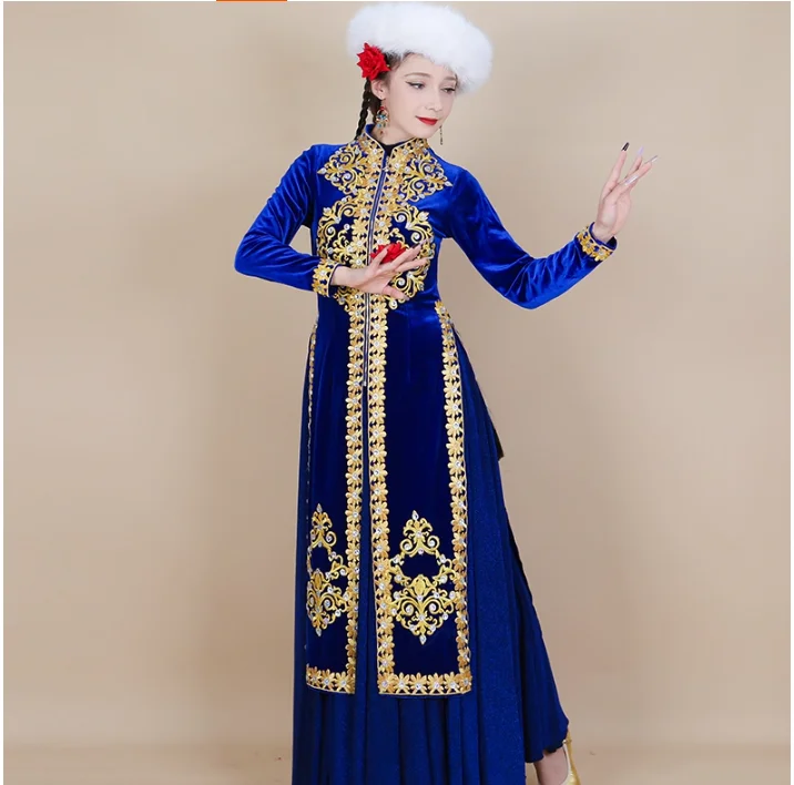 Uyghur Women Embroidered Long Vest
Uyghur Women Embroidered Long Vest