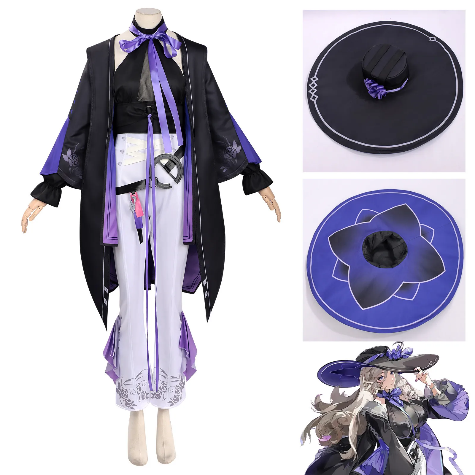 Yihuan Neverness to Everness Enya Cosplay Costume Purple Black White Dress Halloween Carnival Party Cosplay Outfit Full Set HCos
Yihuan Neverness to Everness Enya Cosplay Costume Purple Black White Dress Halloween Carnival Party Cosplay Outfit Full Set HCos