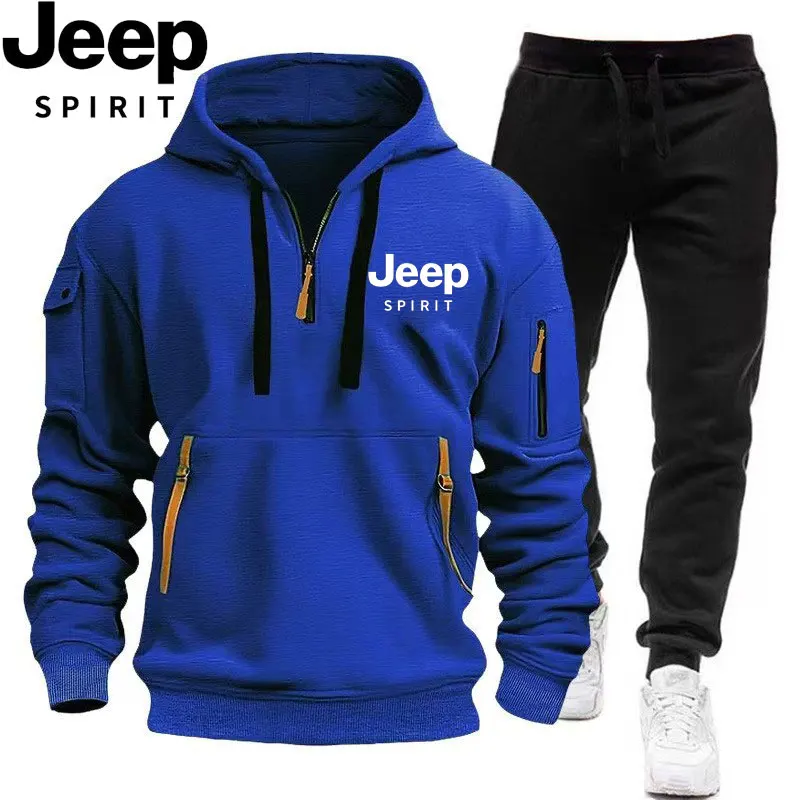 Jeep2026 new printed men's long-sleeved zippered and multi-pocket hooded sweatshirt, suitable for autumn and winter, paired with
Jeep2026 new printed men's long-sleeved zippered and multi-pocket hooded sweatshirt, suitable for autumn and winter, paired with