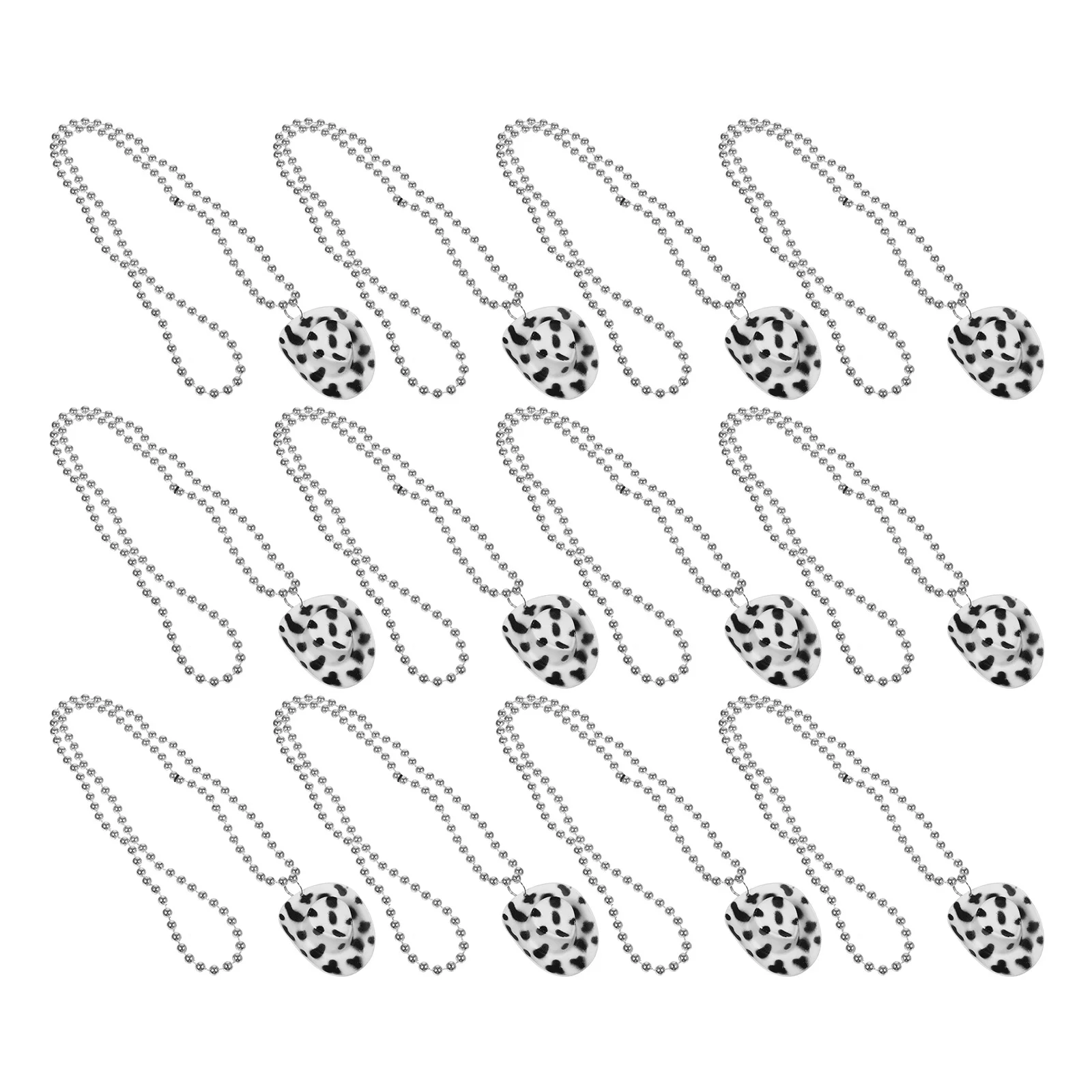 12Pcs Round Bead Cowgirl Hat Necklace Compact Party Chain Wedding Western Theme Party Accessory Cowgirl Hat Necklace
12Pcs Round Bead Cowgirl Hat Necklace Compact Party Chain Wedding Western Theme Party Accessory Cowgirl Hat Necklace