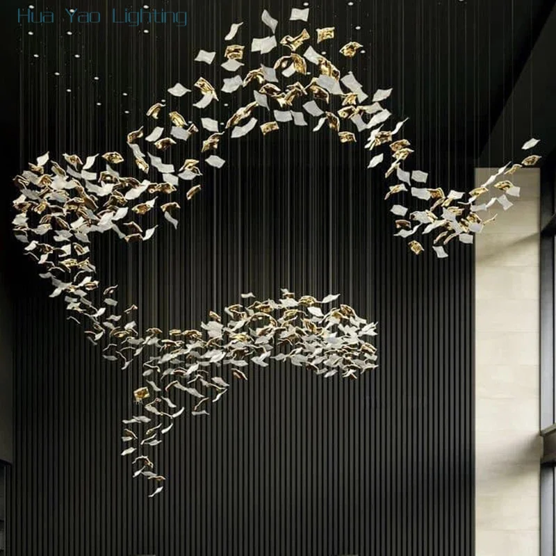2025 Modern Decoration Designer Ceiling Luxury Crystal Long Staircase Long Chandelier Fashionable Modern Glass Ceiling Customiza
2025 Modern Decoration Designer Ceiling Luxury Crystal Long Staircase Long Chandelier Fashionable Modern Glass Ceiling Customiza