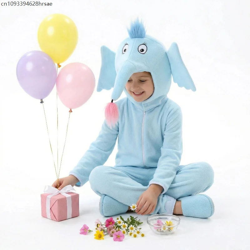 Niño Animal Cosplay Costumes Jumpsuit With Headpiece Reading Week Mädchen Junge Blue Elephant Party Stage Performance Outfit
Niño Animal Cosplay Costumes Jumpsuit With Headpiece Reading Week Mädchen Junge Blue Elephant Party Stage Performance Outfit