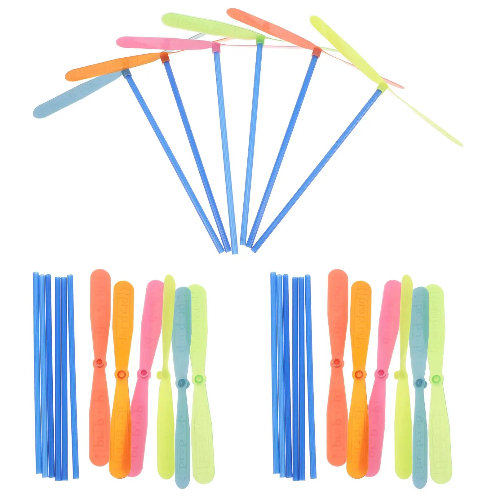 50 Pcs Bamboo Dragonfly Kids' Party Toys Helicopter Whirl Flight Flying Birthday Favors Plastic
50 Pcs Bamboo Dragonfly Kids' Party Toys Helicopter Whirl Flight Flying Birthday Favors Plastic