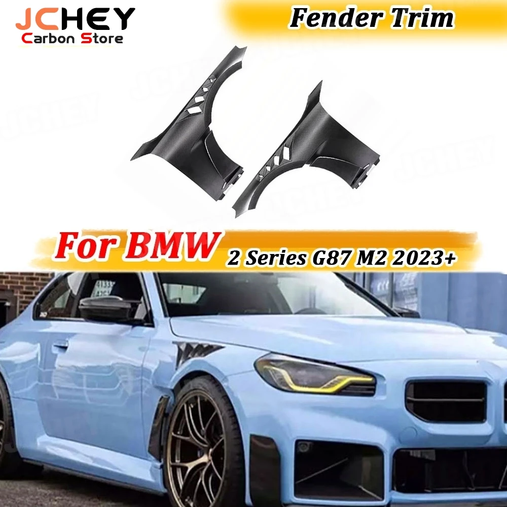 JCHEY Carbon Fiber Front Bumper Fender Trim Cover FRP Body Kits for BMW 2 Series G87 M2 2023+ Car Fender Air outlet Trim
JCHEY Carbon Fiber Front Bumper Fender Trim Cover FRP Body Kits for BMW 2 Series G87 M2 2023+ Car Fender Air outlet Trim